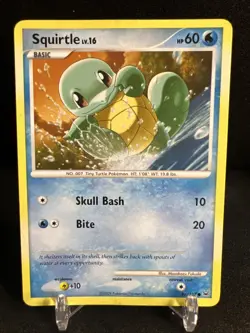 Squirtle 96/127 Platinum Pokemon Card 2009 - Image 1