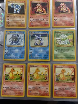 Vintage Pokemon Card Binder Lot – 119 Cards – Base, Jungle, Fossil – 1999 WOC - Image 3