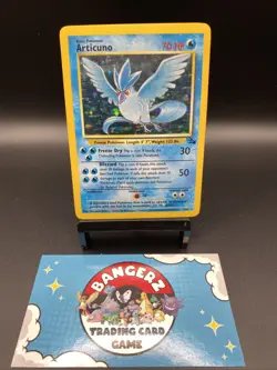 Pokemon TCG Articuno Fossil Holo Unlimited Rare Card 2/62 WOTC - Image 1