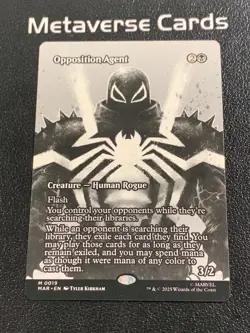 MTG Marvel Spider-Man Opposition Agent Mythic M 0019 - Image 1