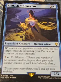 Lulu, Stern Guardian - Commander: Final Fantasy 0038 MTG Magic - Image 3
