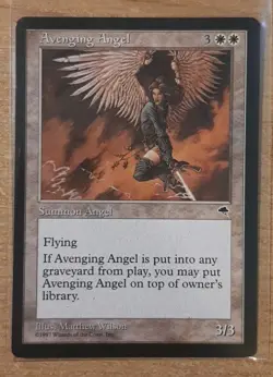 1997 MAGIC THE GATHERING TEMPEST AVENGING ANGEL TD25 - Image 1