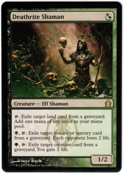 Magic the Gathering - Deathrite Shaman - RARE - Return to Ravnica - NM - Image 1
