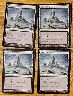 Vault of Whispers X4 4x Playset HP Mirrodin - MTG Magic the Gathering - Image 1
