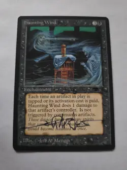 Haunting Wind Artist Proof SIGNED By Jeff A. Menges Mtg - Image 1