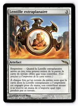 Extraplanar Lens (Lentille extraplanaire) 169 Mirrodin MP FRENCH - Image 1