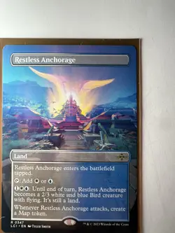 Restless Anchorage - Extended Art LCI NM MTG - Image 1