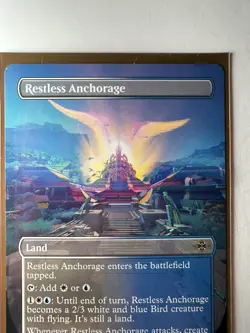 Restless Anchorage - Extended Art LCI NM MTG - Image 2