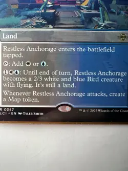 Restless Anchorage - Extended Art LCI NM MTG - Image 3