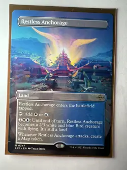Restless Anchorage - Extended Art LCI NM MTG - Image 4