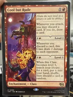 Cool but Rude - TMNT - Magic the Gathering (NM) - Image 1