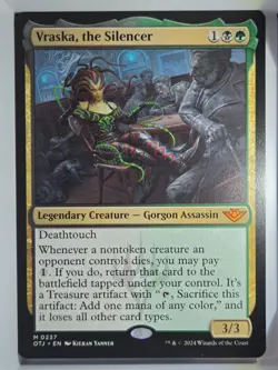 Vraska, the Silencer - M237 - MTG - Outlaws of Thunder Junction (OTJ) - Image 1