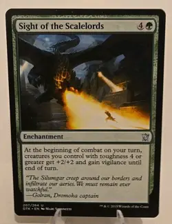 Sight of the Scalelords MTG Dragons of Tarkir Regular - Image 1