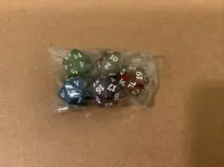 MTG Magic Fate Reforged FRF Spindown x5 Dice Spin Down Die 1 Each Color - Image 2