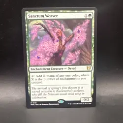 Sanctum Weaver Commander: Wilds of Eldraine Regular - Image 1
