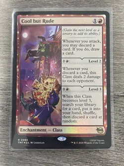 Magic: the Gathering Cool but Rude - Teenage Mutant Ninja Turtles Foil - Image 1