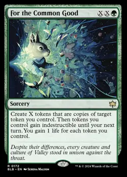 MTG For the Common Good Bloomburrow Rare Sorcery NM - Image 2