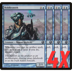 MTG Riddlesmith (Scars of Mirrodin) 40/249 (NEAR MINT) (4X) - Image 1
