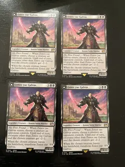 Zenos yae Galvus X4X NM/M Final Fantasy FIN Magic the Gathering MTG - Image 1