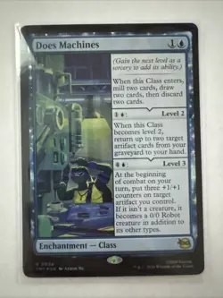 Does Machines (Foil) Teenage Mutant Ninja Turtles TMNT MTG 34 - Image 1