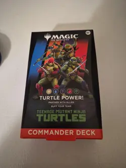 Commander Deck "Turtle Power" Teenage Mutant Ninja Turtles TMT MTG - Image 1