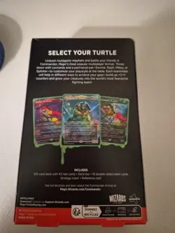 Commander Deck "Turtle Power" Teenage Mutant Ninja Turtles TMT MTG - Image 2