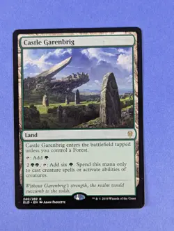 MTG Magic: Throne of Eldraine: Castle Garenbrig #240/269 Rare - LP - Image 1