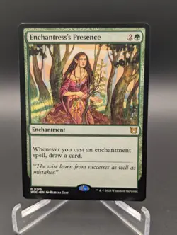 Enchantress's Presence Commander: Wilds of Eldraine Regular - Image 1