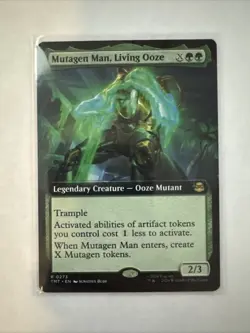 Mutagen Man, Living Ooze (Extended Art) Teenage Mutant Ninja Turtles Regular MTG - Image 1