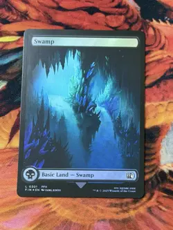 Final Fantasy Swamp Full Art Foil Mtg Magic The Gathering L 0301 - Image 5