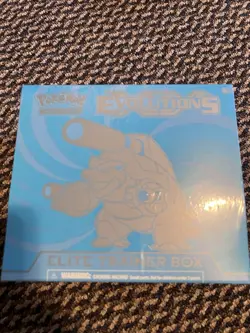 Pokemon TCG 2016 XY Evolutions Elite Trainer Box Factory Sealed NEW (Blastoise) - Image 1