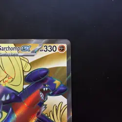 Pokemon TCG Cynthia's Garchomp ex Full Art Holo Destined Rivals 215/182 NM - Image 3