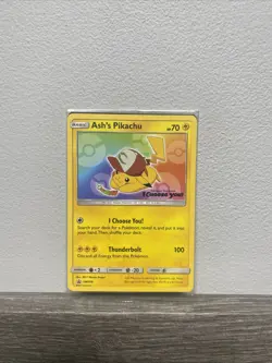 Ash’s Pikachu SM108 TGC Pokemon: The Movie “I Choose You” Promo Card (Sealed) - Image 1