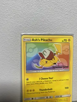Ash’s Pikachu SM108 TGC Pokemon: The Movie “I Choose You” Promo Card (Sealed) - Image 2