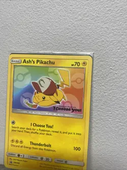 Ash’s Pikachu SM108 TGC Pokemon: The Movie “I Choose You” Promo Card (Sealed) - Image 3