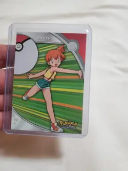 LP 2000 Topps Pokemon TV Animation Series 3 Heroes & Villains Misty #HV7 - Image 1
