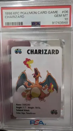 1998 KFC Pokemon Gem Mint Complete 7 Card Set PSA 10s - Image 3