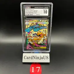CGC 10 GEM MINT Mega Dragonite ex MA 232/193 M2a MEGA Dream ex Pokemon Card 17 - Image 1