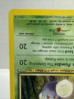 Pokemon TCG Jumpluff 7/111 Holo Rare Neo Genesis Set - Image 4