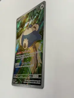 Pokemon TCG Snorlax 051 Promo Full Art Holo Scarlet & Violet 151 Lightly Played - Image 2