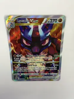 Pokemon TCG Lucario Vstar Swsh291 Promo Crown Zenith Sword & Shield Promo Mint - Image 5