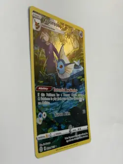 Pokemon TCG Vaporeon TG02/TG30 Ultra Rare Brilliant Stars Trainer Gallery Holo - Image 3