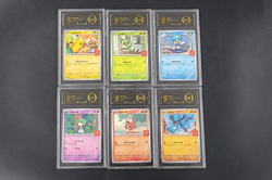 APH Black 10 Pokemon Pikachu Promo 020/M-P McDonald's Japanese Complete Set of 6 - Image 1