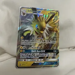 Pokemon Jolteon GX SM173 Promo Full Art Holo 200 HP Lightning Card - Image 1