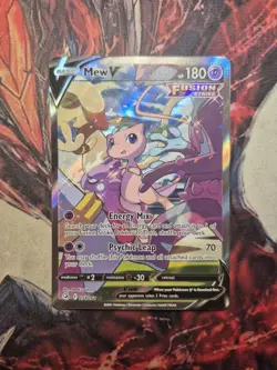 Mew V (Alternate Full Art) 251/264 Swsh08: Fusion Strike Holo - Pokemon Card NM - Image 1