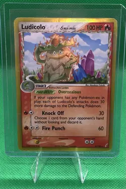 Ludicolo (Delra Species) - Crystal Guardians (CG) HoloFoil Pokemon Card 6/100 - Image 1