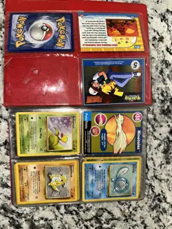 Pokemon Book With cards - Image 3
