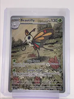 BEAUTIFLY 2026 POKEMON ASCENDED HEROES ILLUSTRATION RARE 219/217 Q3688 - Image 1