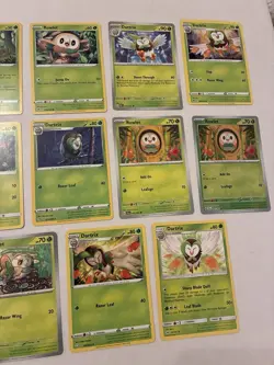 Lot Of 11 Rowlet and Dartrix Pokemon Cards - Image 3