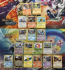 Vintage Pokemon Card Lot Holo Pop Series Etc Fire Suicune Pikachu - Image 1